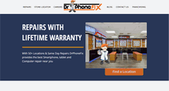 Desktop Screenshot of drphonefix.com
